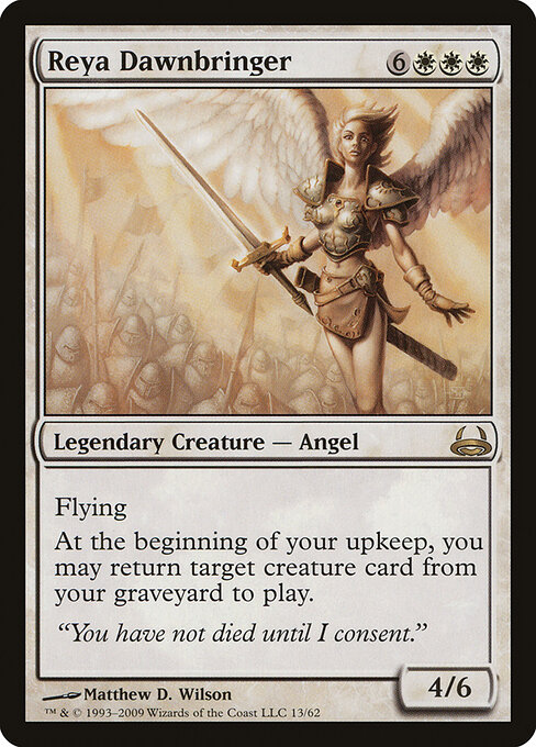 Reya Dawnbringer card art