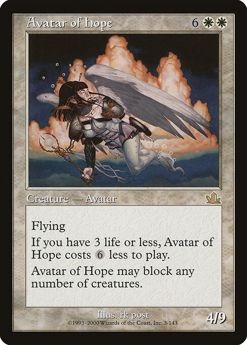 Avatar of Hope card art
