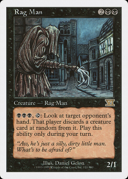 Rag Man card art