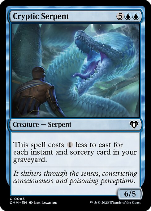 Cryptic Serpent card art