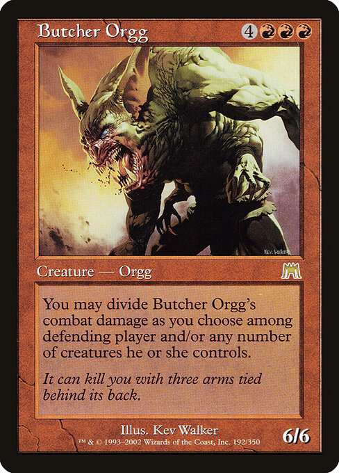 Butcher Orgg card art