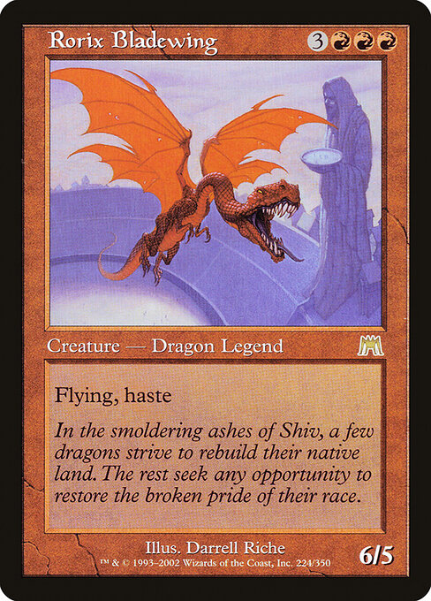 Rorix Bladewing card art