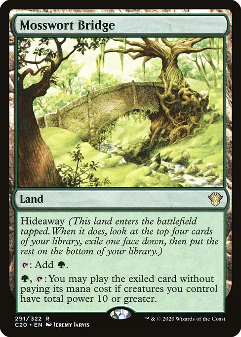 Mosswort Bridge card art