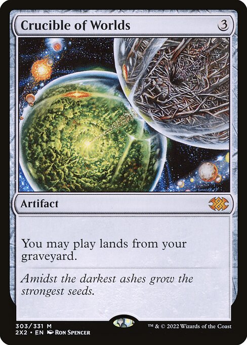 Crucible of Worlds card art