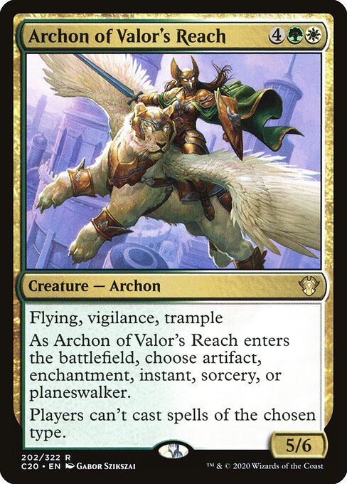 Archon of Valor's Reach card art
