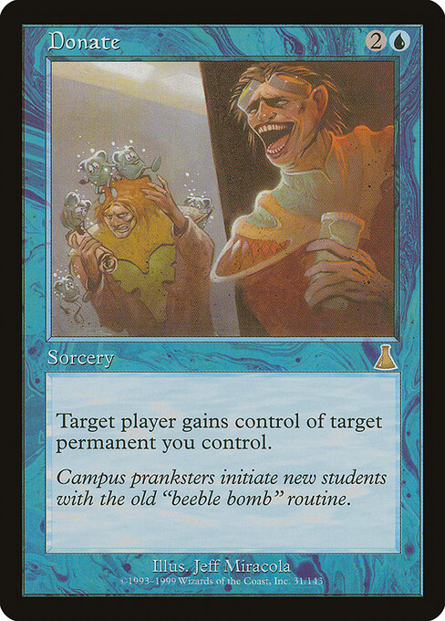 Donate card art