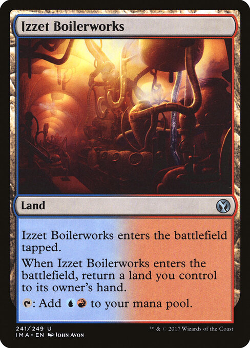 Izzet Boilerworks card art