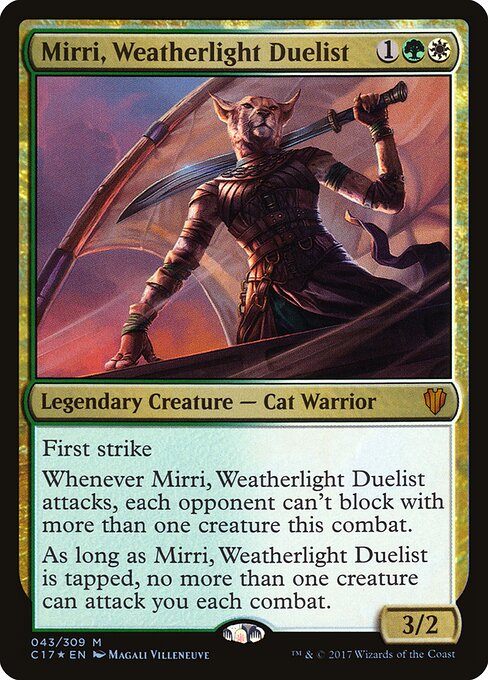 Mirri, Weatherlight Duelist card art