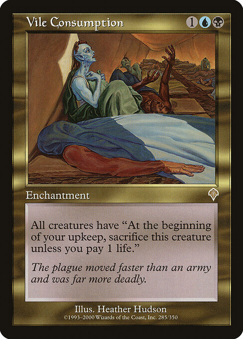 Vile Consumption card art