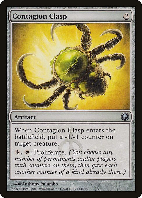 Contagion Clasp card art