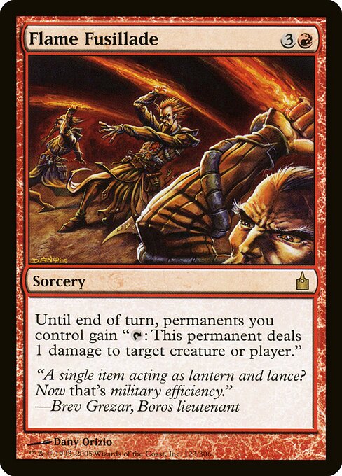 Flame Fusillade card art