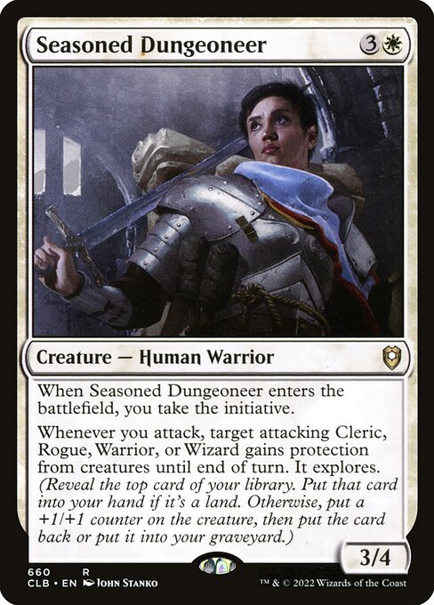 Seasoned Dungeoneer card art