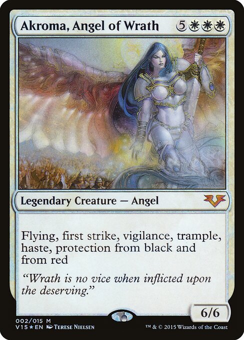 Akroma, Angel of Wrath card art