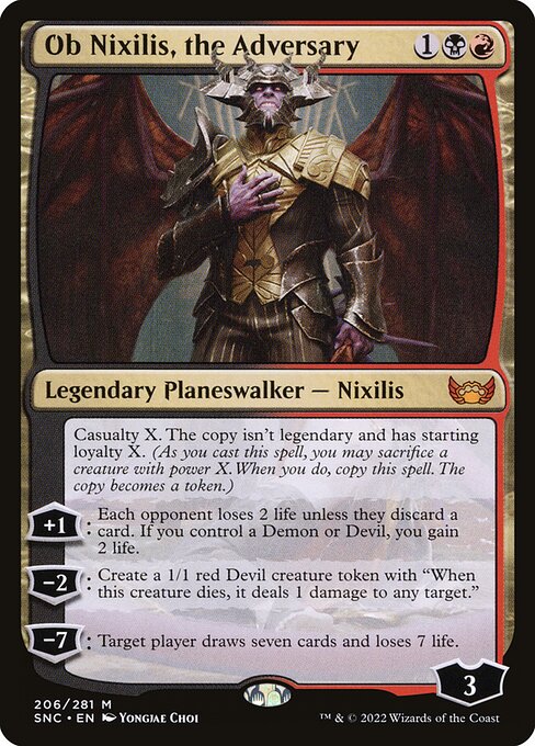 Ob Nixilis, the Adversary card art