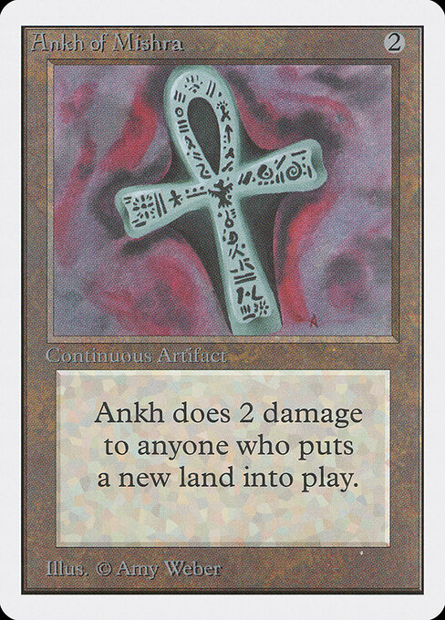 Ankh of Mishra card art
