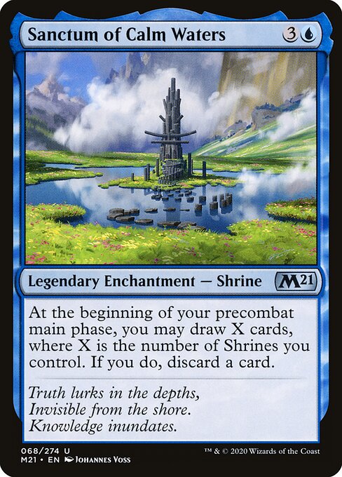 Sanctum of Calm Waters card art
