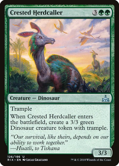 Crested Herdcaller card art