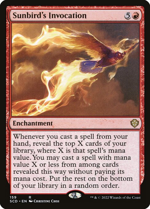 Sunbird's Invocation card art