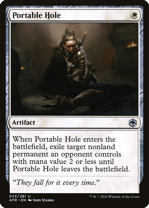 Portable Hole card art