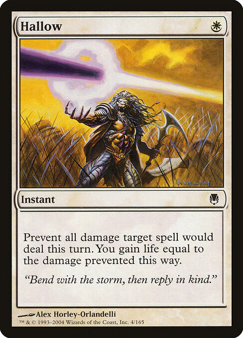 Hallow card art