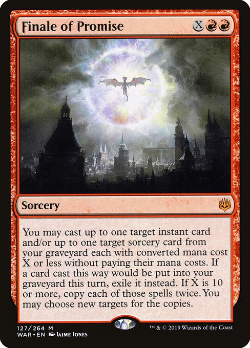 Finale of Promise card art