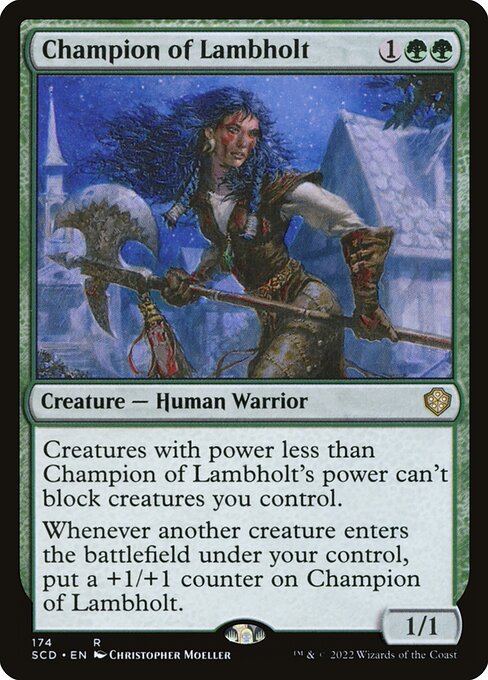 Champion of Lambholt card art