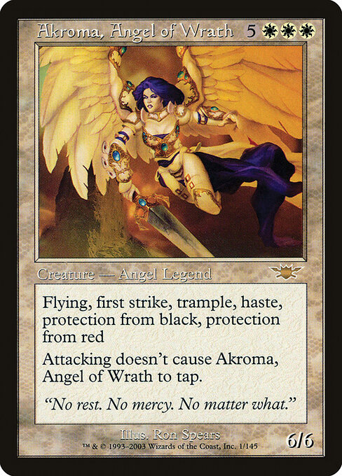 Akroma, Angel of Wrath card art