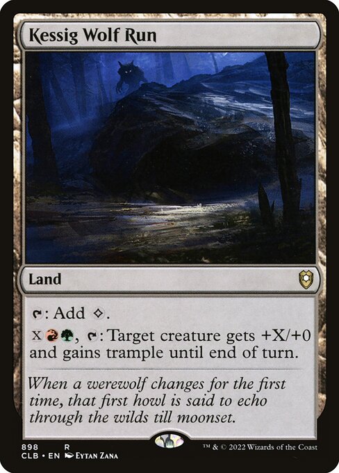 Kessig Wolf Run card art