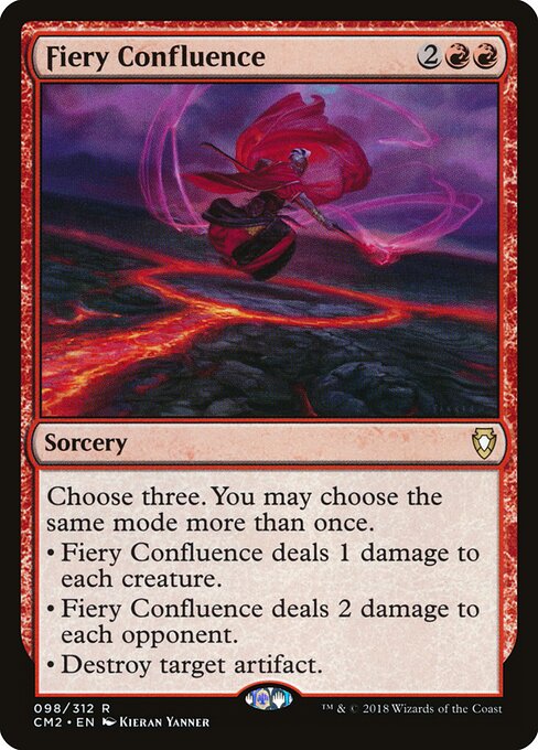Fiery Confluence card art