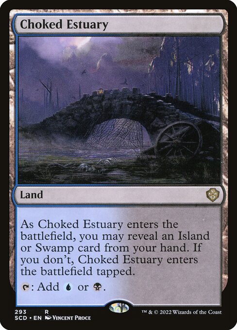 Choked Estuary card art