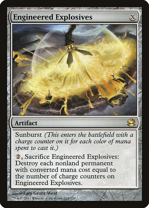 Engineered Explosives card art