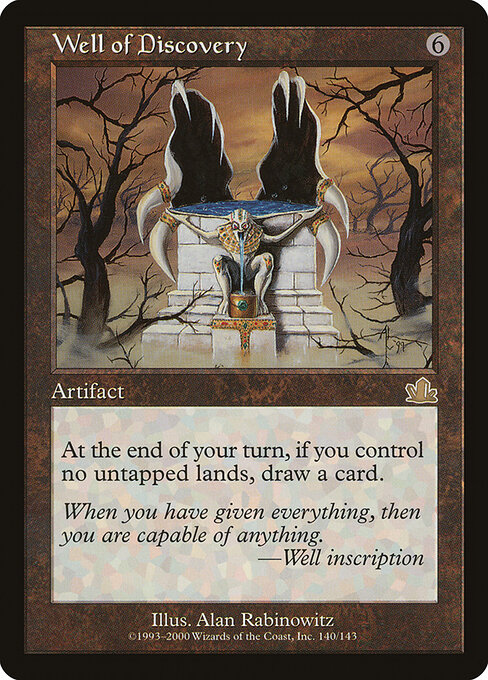 Well of Discovery card art