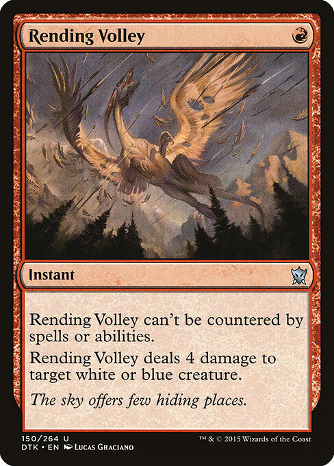 Rending Volley card art