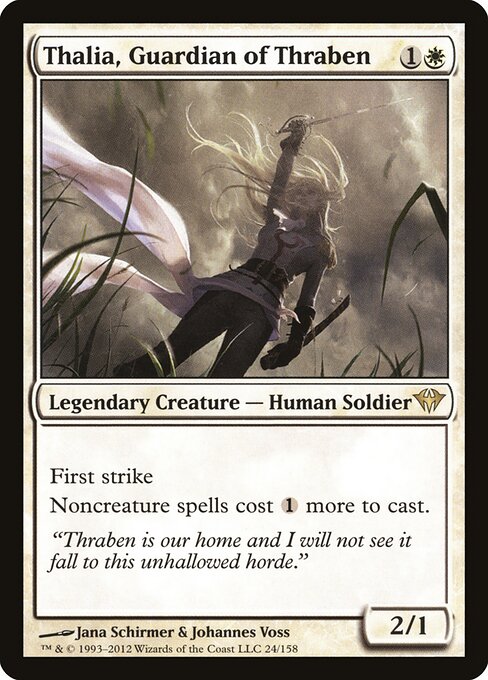 Thalia, Guardian of Thraben card art