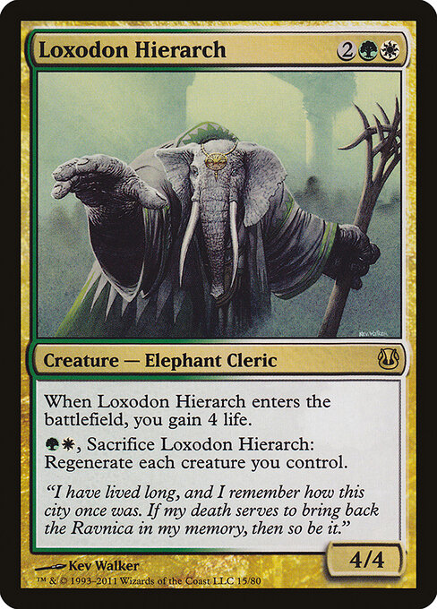 Loxodon Hierarch card art