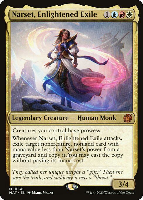 Narset, Enlightened Exile card art