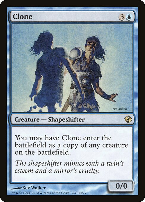 Clone card art