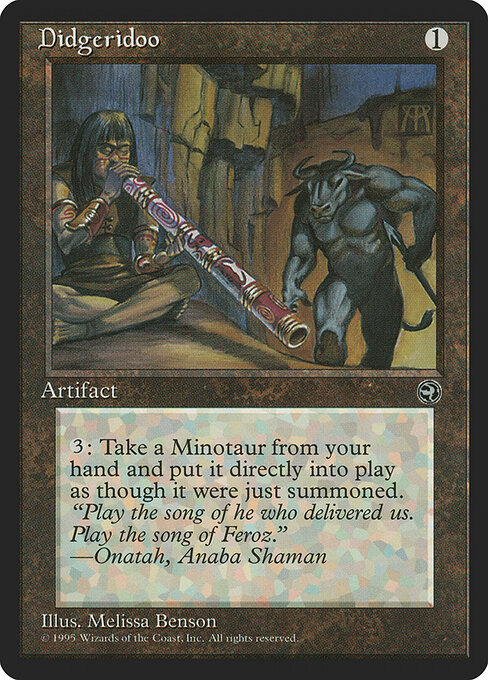 Didgeridoo card art