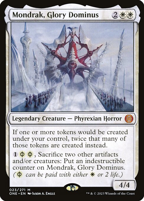 Mondrak, Glory Dominus card art