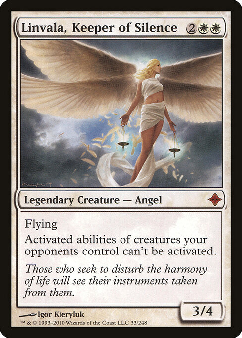 Linvala, Keeper of Silence card art