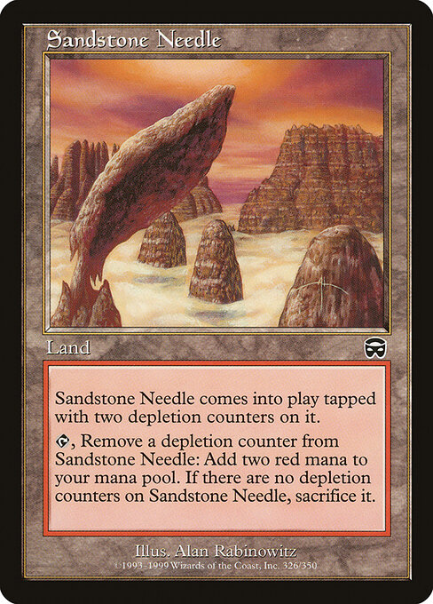Sandstone Needle card art