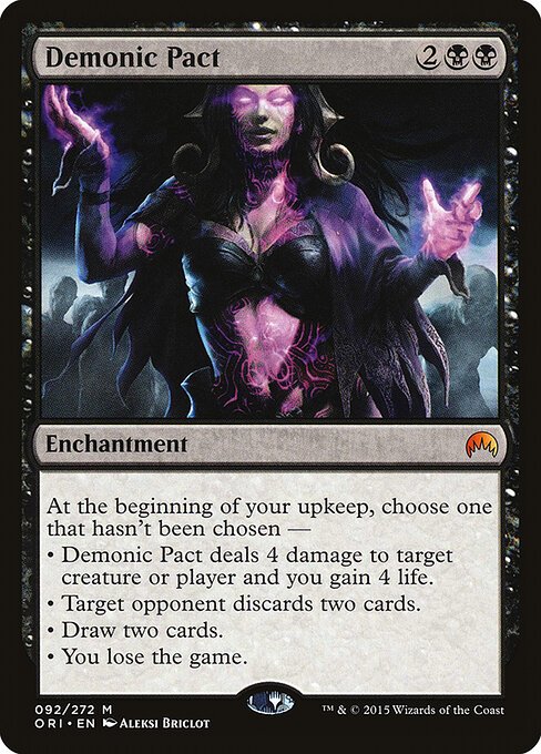 Demonic Pact card art