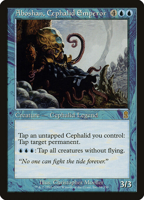 Aboshan, Cephalid Emperor card art