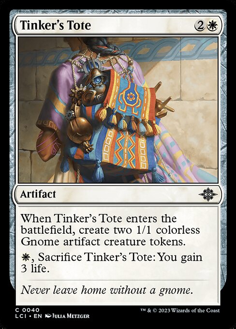 Tinker's Tote card art