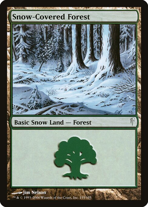 Snow-Covered Forest card art