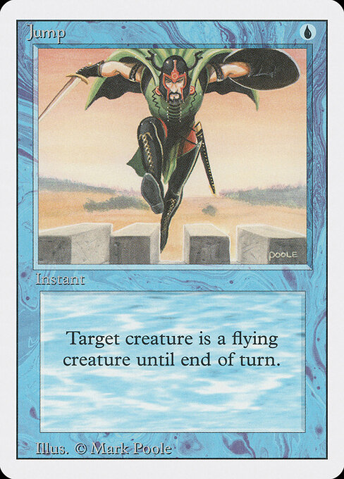 Jump card art