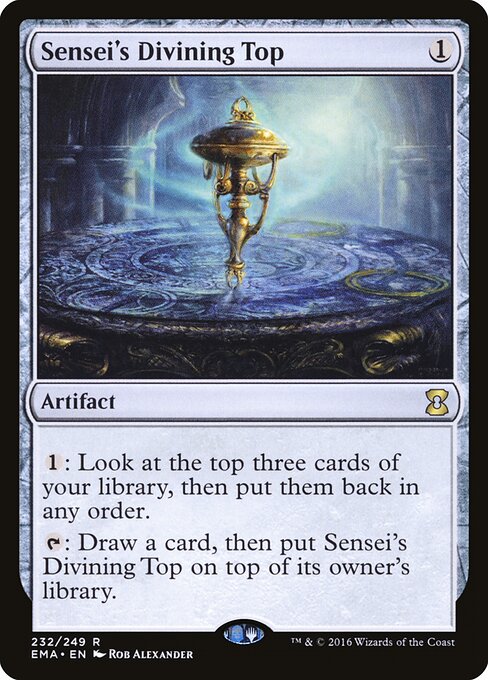 Sensei's Divining Top card art