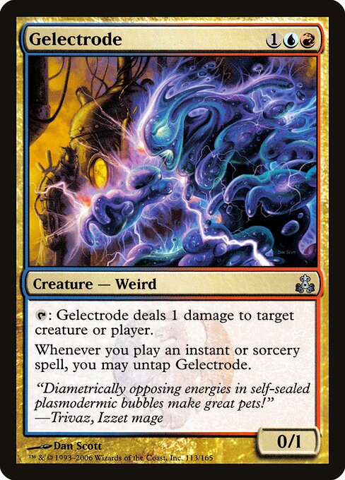 Gelectrode card art