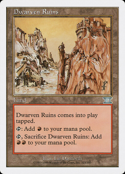 Dwarven Ruins card art