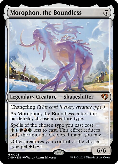 Morophon, the Boundless card art